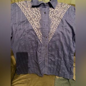 Bob Mackie, Long sleeve button up